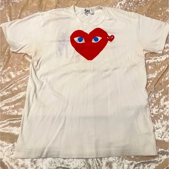 Comme des Garcons PLAY Other - Comme des Garçons Play Heart Printed Crewneck T-Shirt